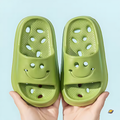 Chinelo Crocs Smile Face Infantil