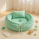 Ninho Aconchego Regulável de Algodão + Almofada Brincarzi